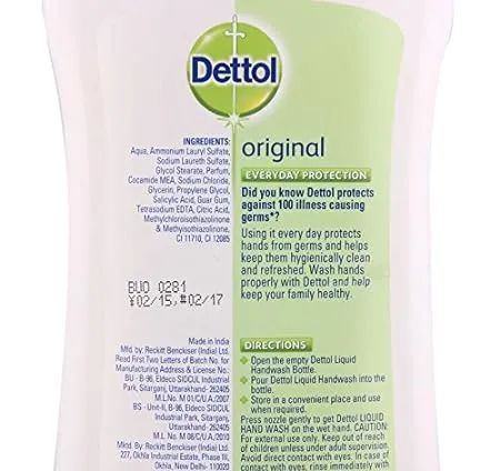 Dettol Original Liquid Handwash 900 ml view 3
