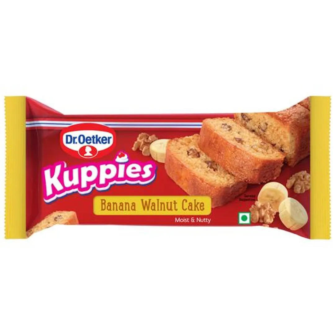 Dr. Oetker Kuppies Banana Walnut Cake 125 g view 2