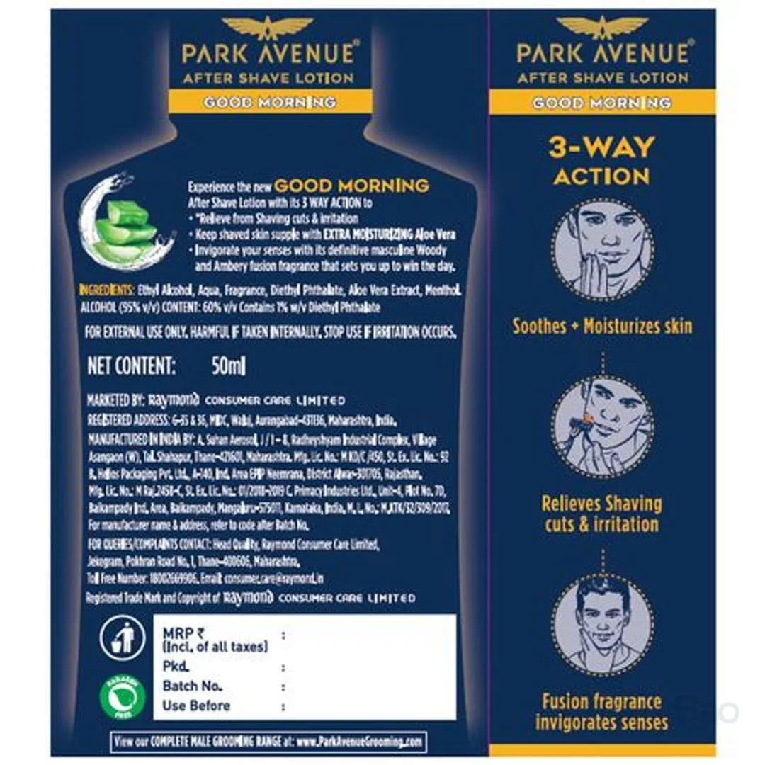 Park Avenue After Shave Lotion - Good Morning 50 ml view 2