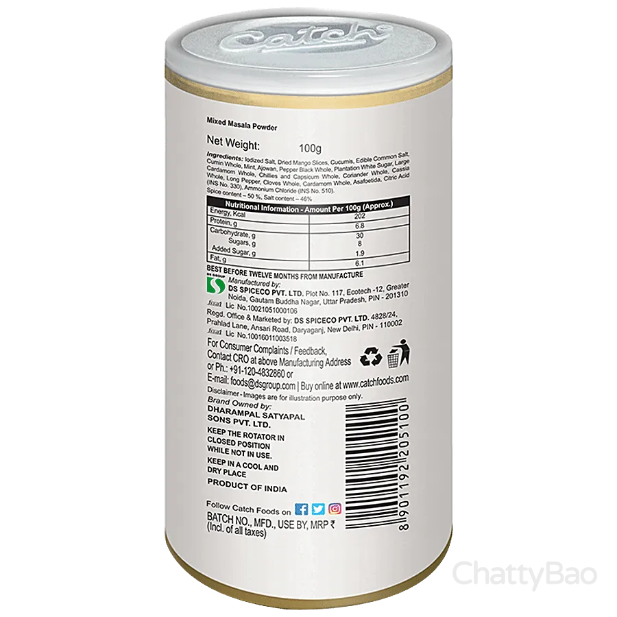 Catch Chat Masala Powder 100 g view 2