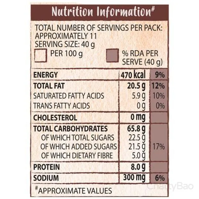 Kelloggs Crunchy Granola - Chocolate & Almonds 450 g view 3