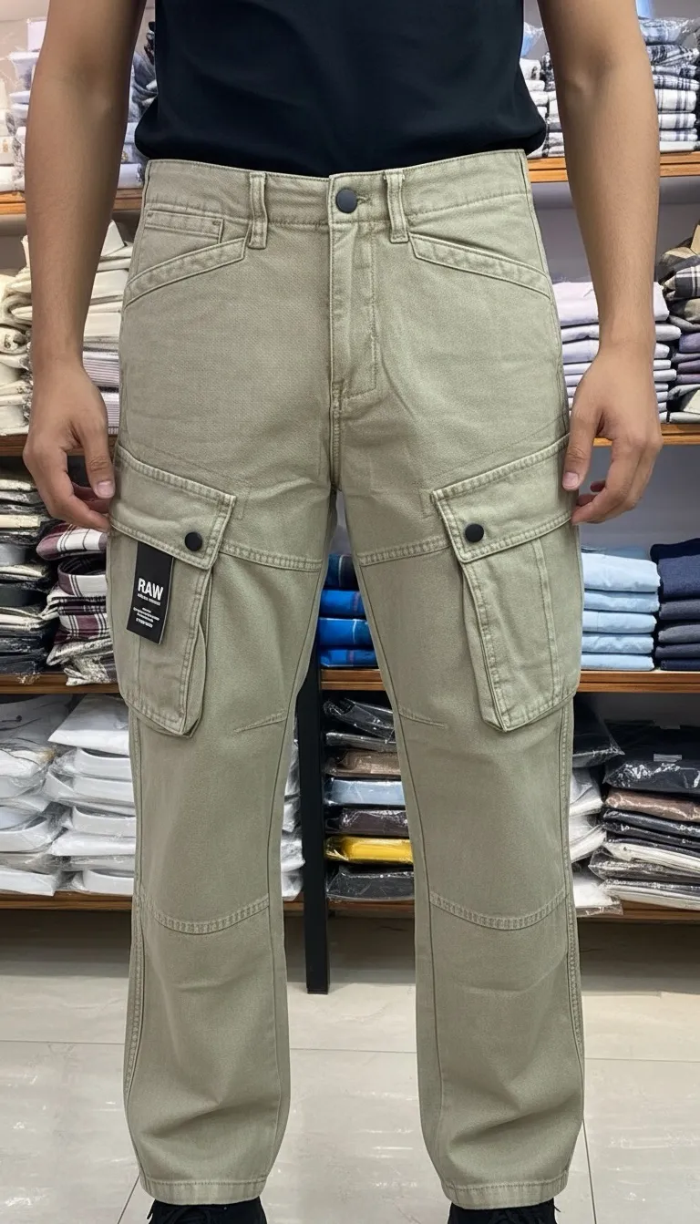 RAW Cargo Pants, view 3