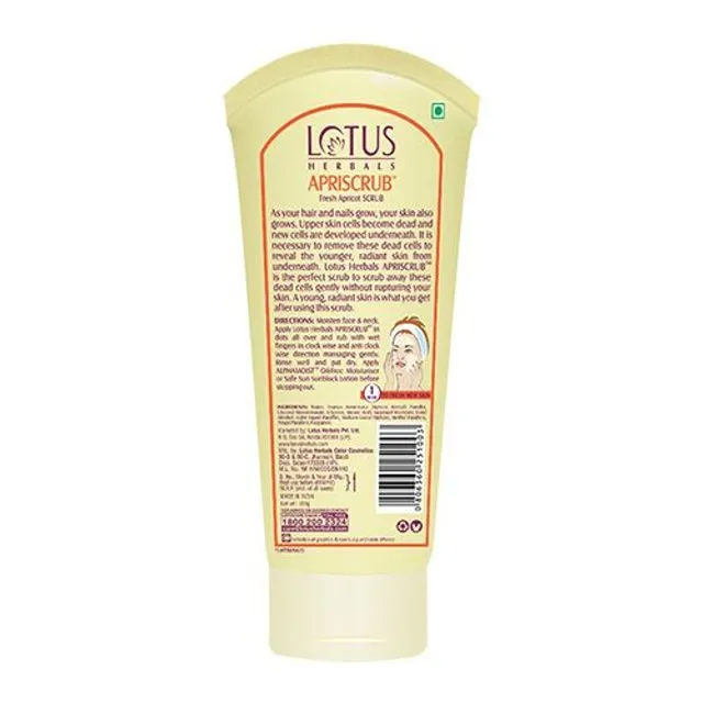 Lotus Herbals Apriscrub Fresh Apricot Scrub 100 g view 2