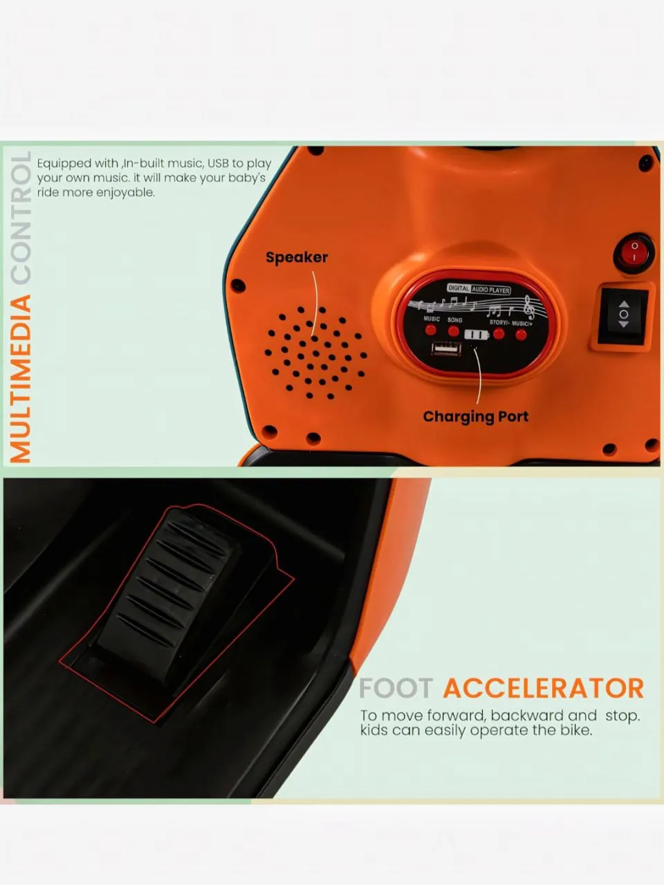 Power GQ Motorized Scooter view 7