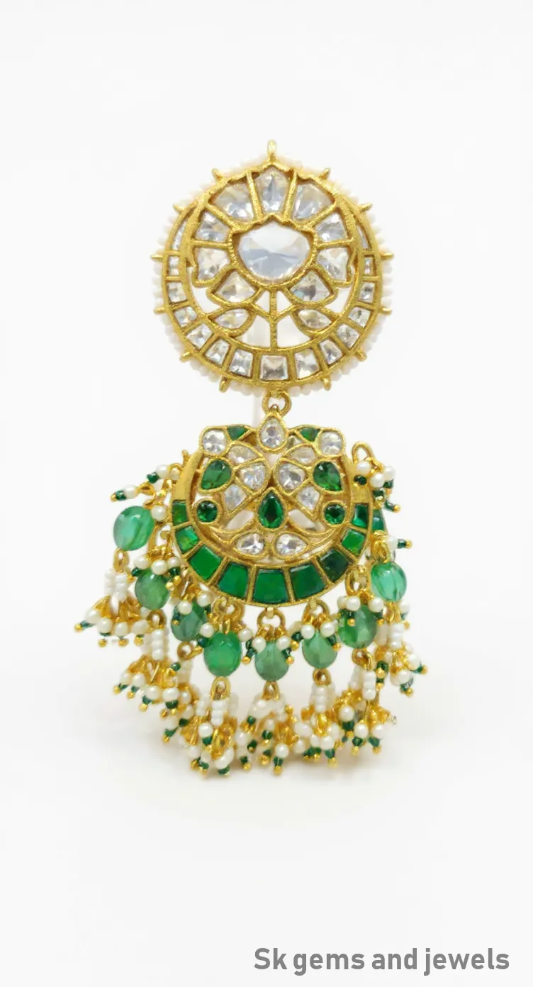 Traditional Jhumka Earrings view 2