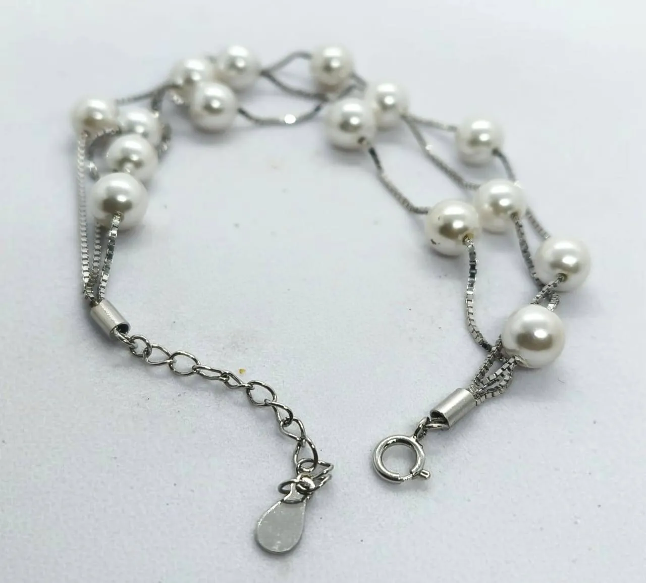 Pearl Charm Bracelet (AVSBR-27) view 2