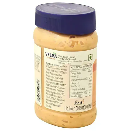 Veeba Sandwich Spread - Thousand Island 280 g view 3
