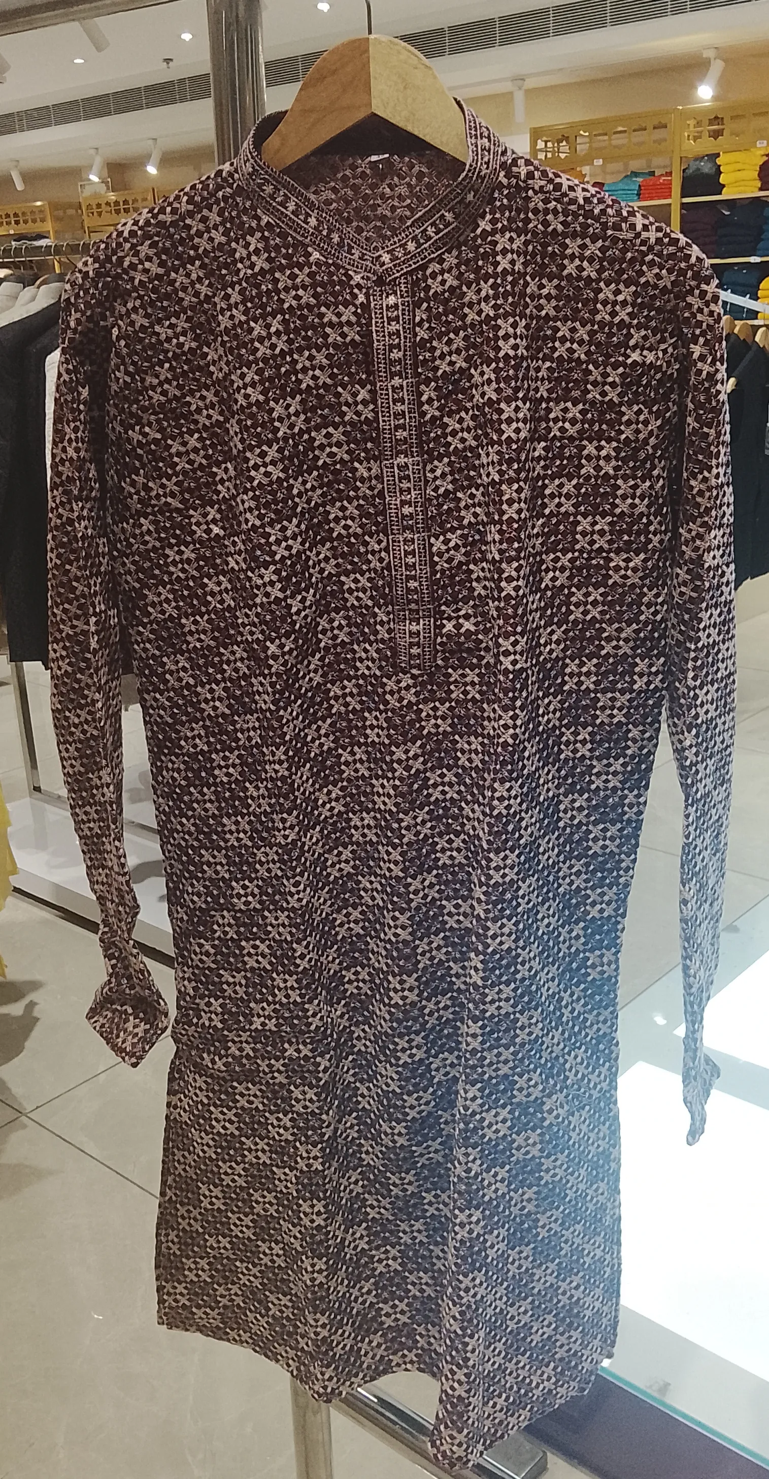 Reyon Gold Mens Traditional Kurta view 3