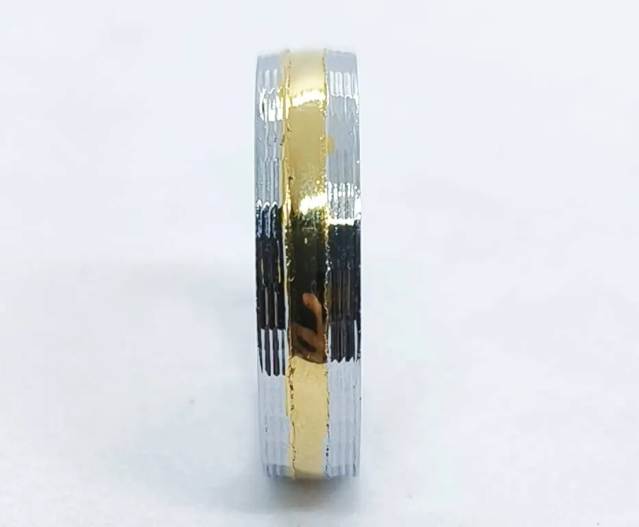 Silver and Gold Band view 5