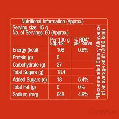 Del Monte Tomato Ketchup Pouch 900 g view 3