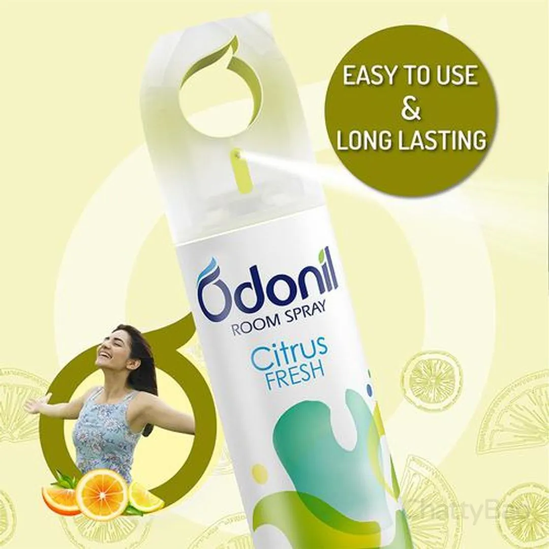 Odonil Room Air Freshner Spray - Citrus Fresh 220 ml view 3