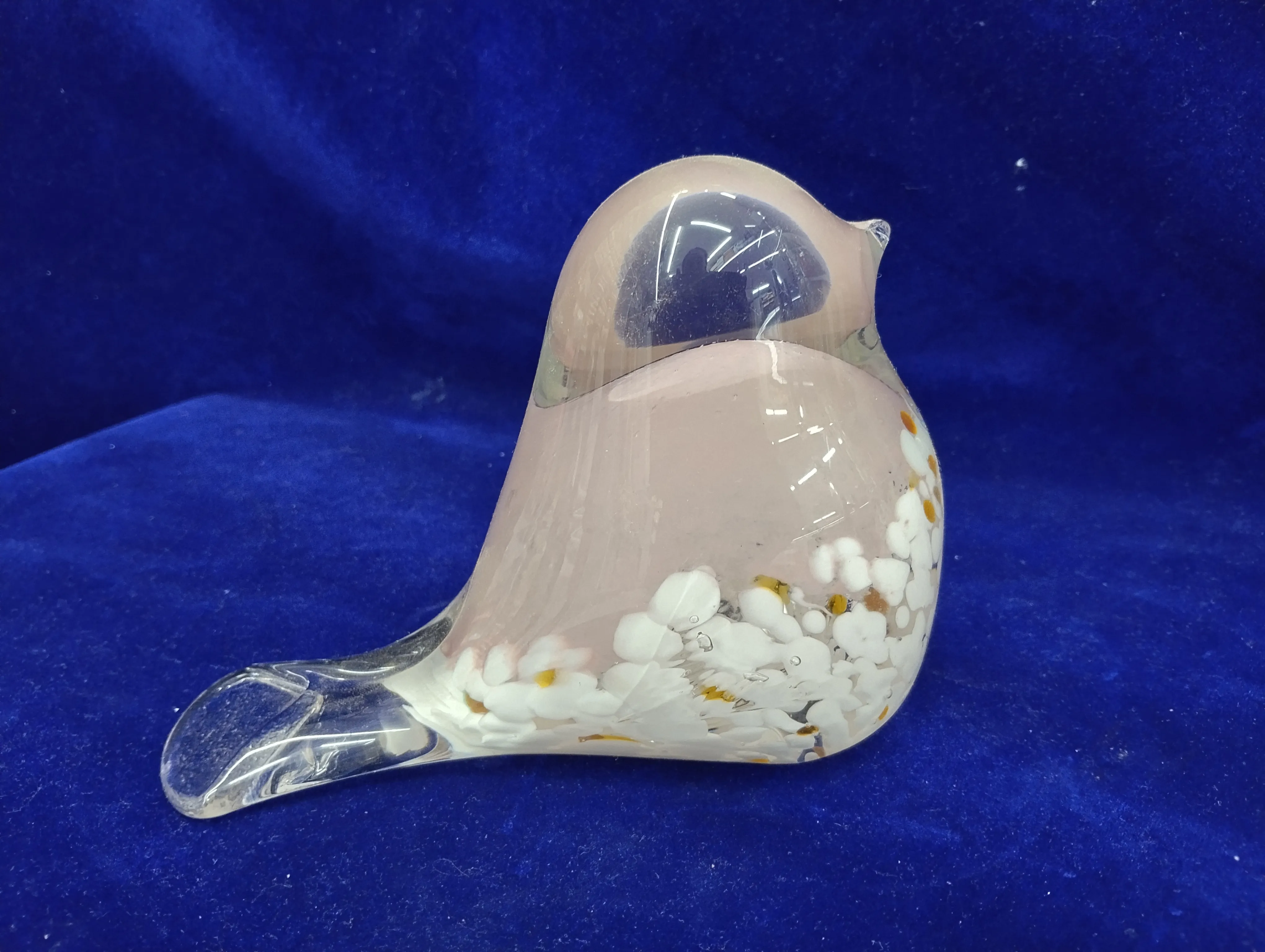 Glass Bird Ornament view 2