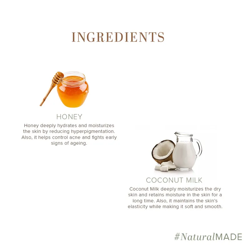 Khadi Natural Coconut Milk & Honey Soap 125 g view 3