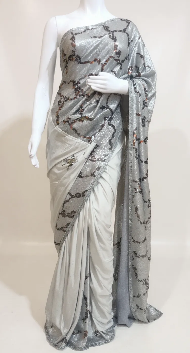 Sequin Saree view 2