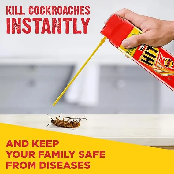 Hit Fresh Fragrance Crawling Insect Killer Spray 625 ml view 2