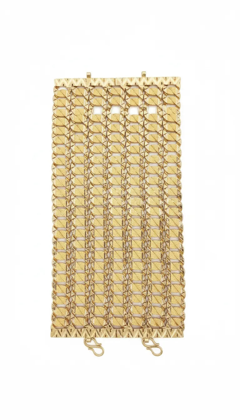 Gold Mesh Purse view 2
