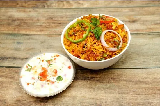 Biryani, Raita view 2