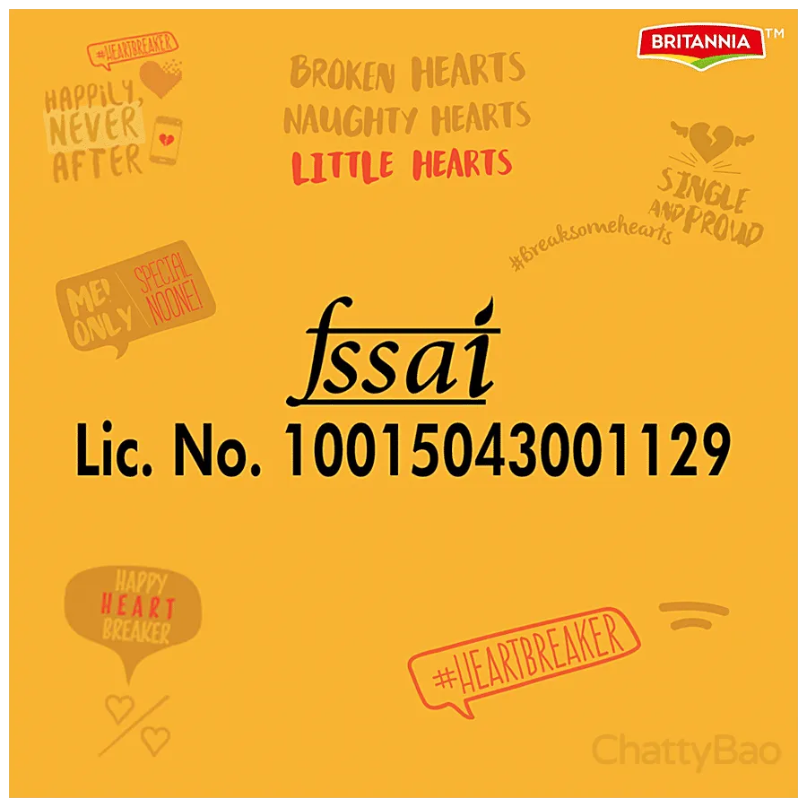 Britannia Little Hearts Biscuits 75 g view 4