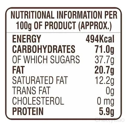 Cremica Bourbon Biscuits 120 g view 3
