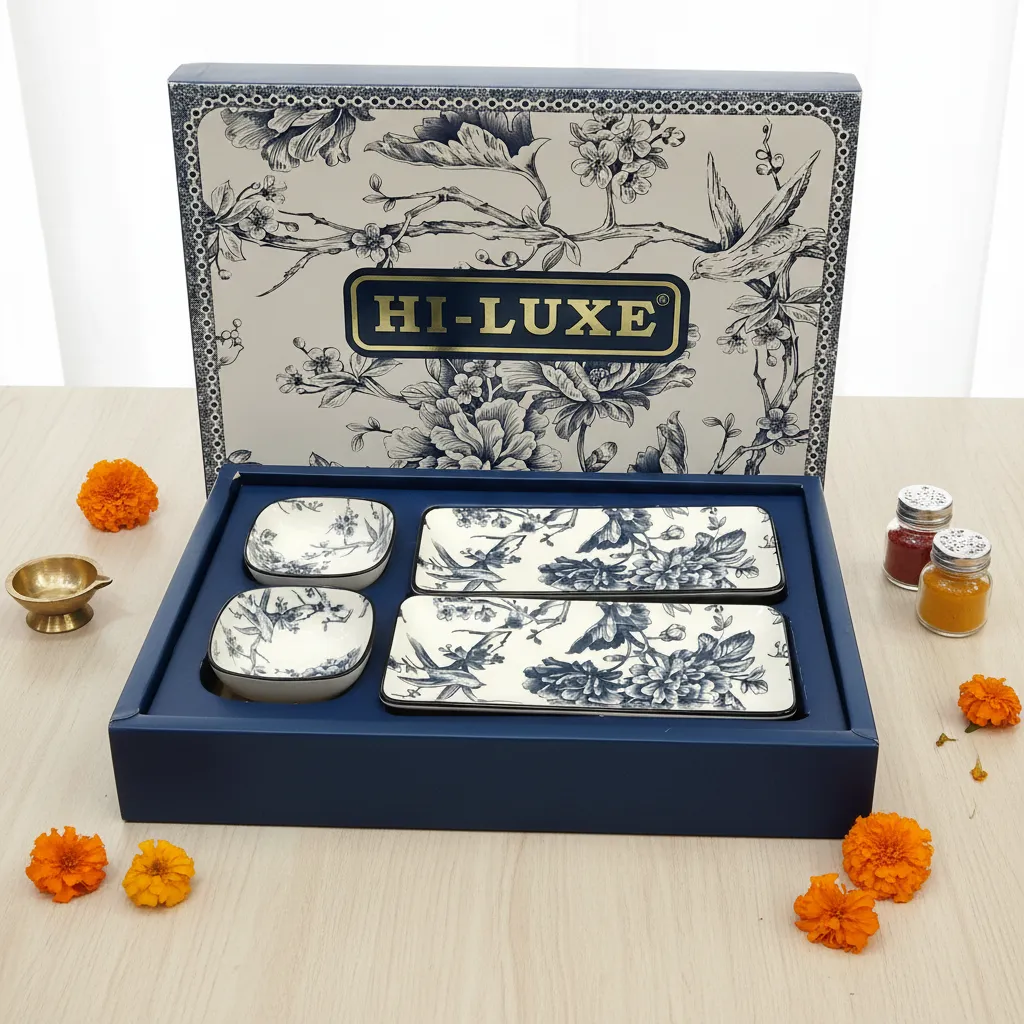 Hi-Luxe Serving Dishes