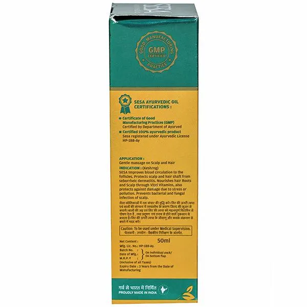 Sesa Ayurvedic Hair Oil 50 ml view 3