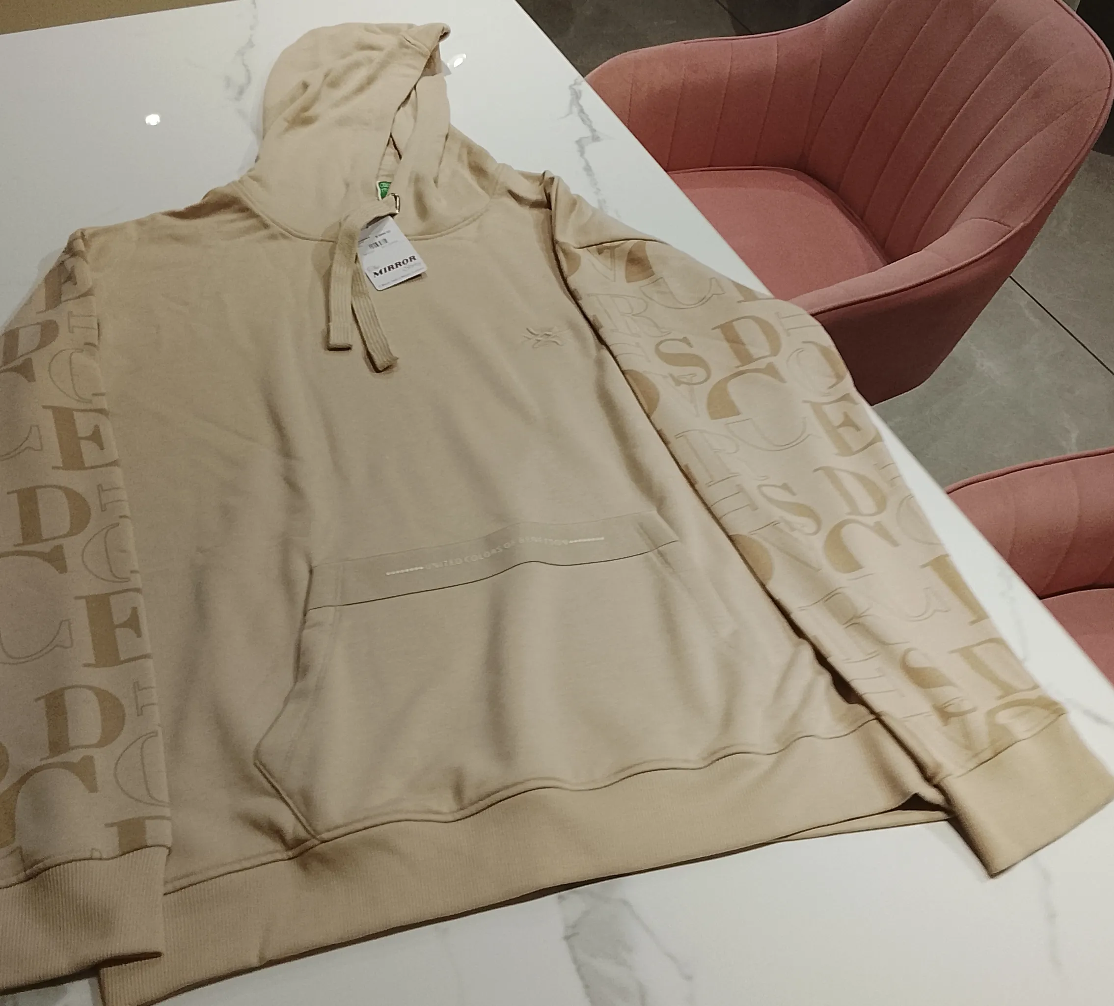 Bridge Beige Hoodie Sku 4669676 view 2