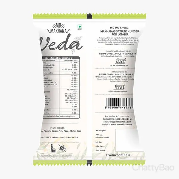 Mr Makhana Veda Premium Raw Makhana 200 g view 2