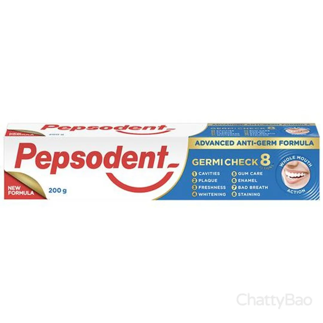 Pepsodent Germicheck 12h Germ Protection Toothpaste 200 g view 2
