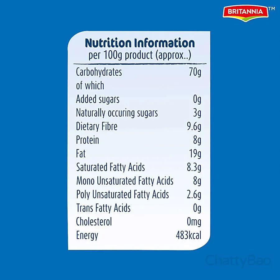 Britannia NutriChoice Essentials Oats Cookies 150 g view 3
