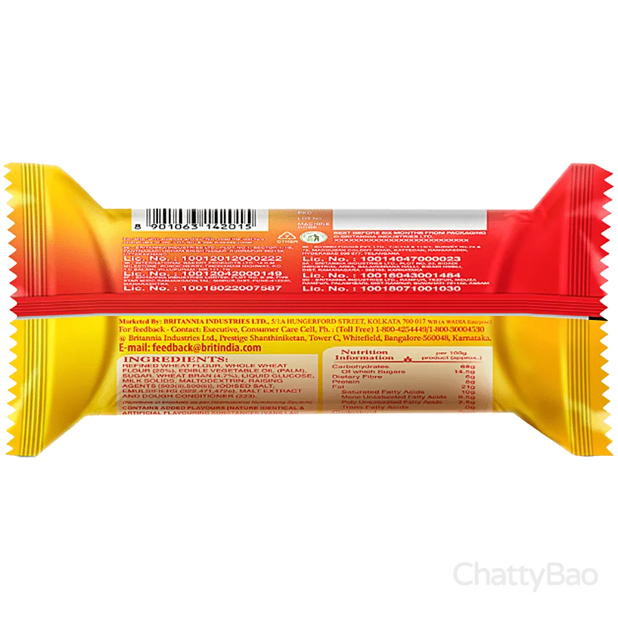 Britannia NutriChoice Digestive High Fibre Biscuits 100 g view 2