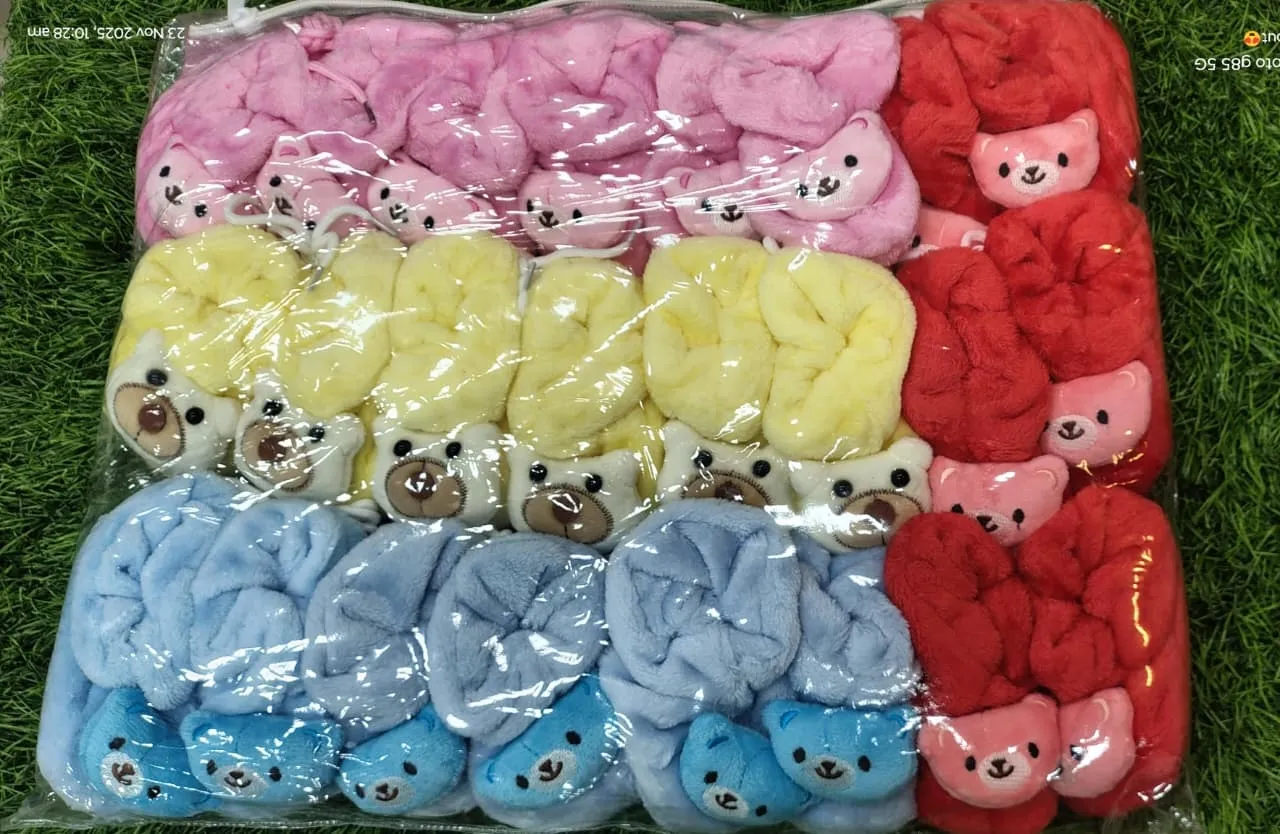 Colorful Plush Bear Blankets view 2