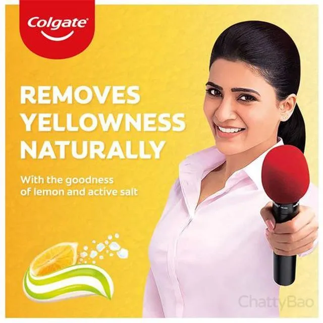 Colgate Active Salt Lemon Toothpaste 200 g view 3