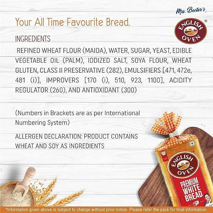 English Oven Premium White Bread 700 g view 5
