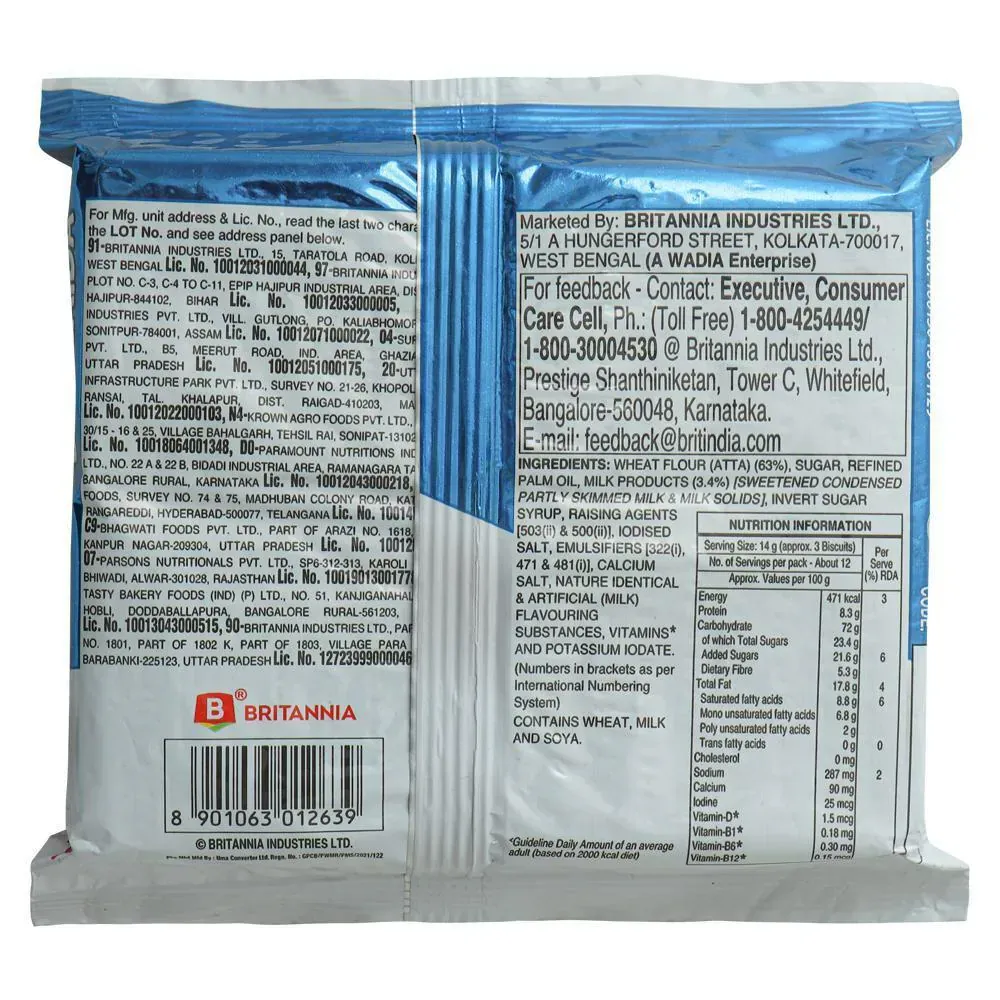 Britannia Milk Bikis Biscuits 170.5 g view 2