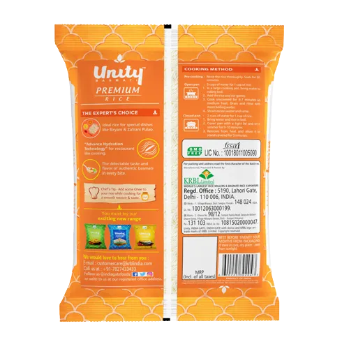 Unity Premium Basmati Rice 1 Kg view 2