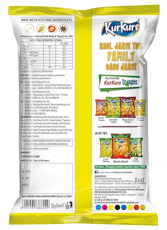 Kurkure Snacks Solid Masti Masala 90 g view 2