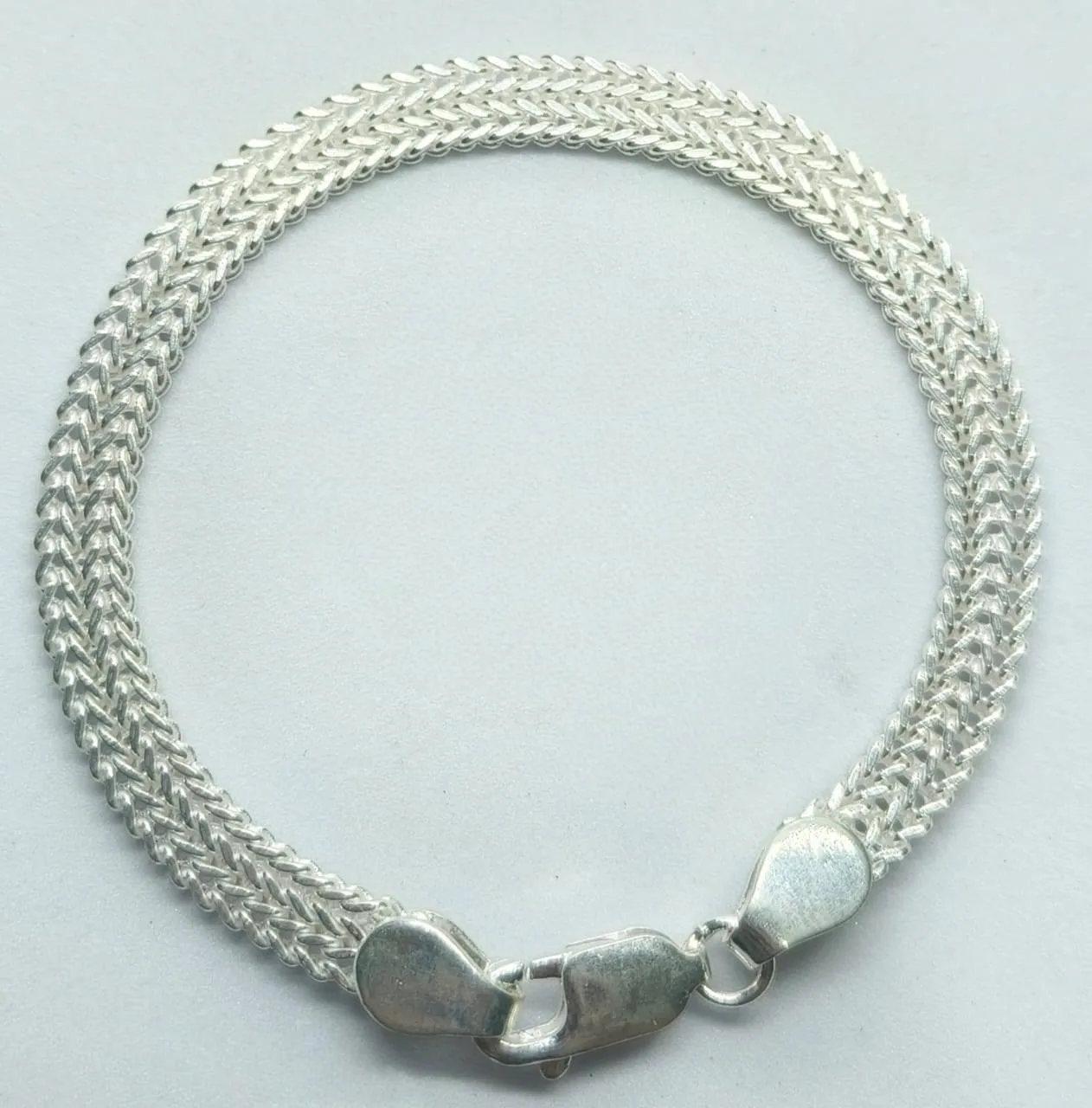 Silver Mesh Bracelet (AVBR-02) view 3
