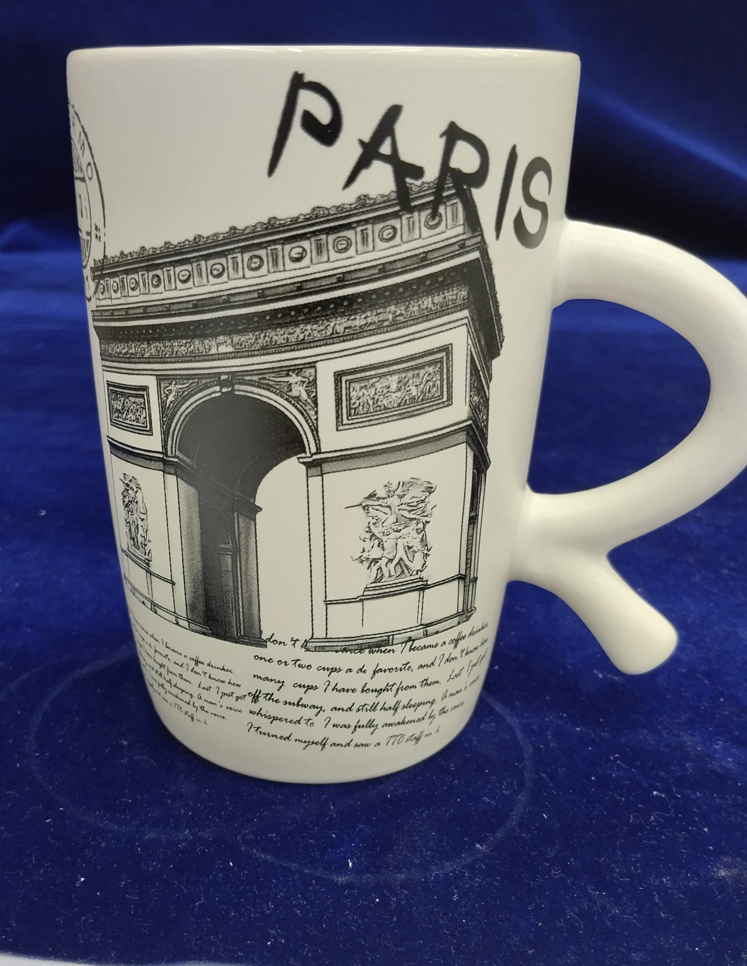 Paris Artistic Mug view 2