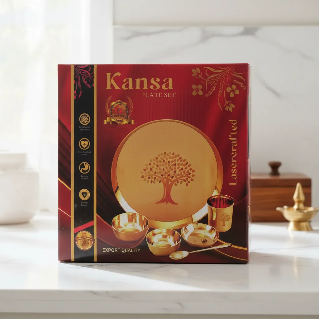 Kansa Plate Set