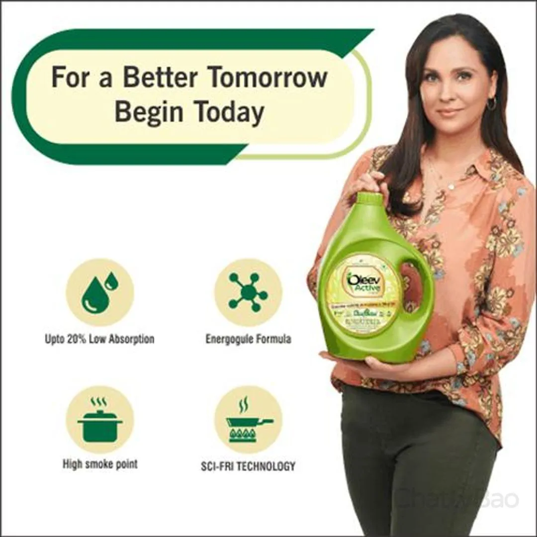 Oleev Active Cooking Oil - Goodness Of Olive Oil 5 L view 4