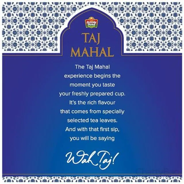 Taj Mahal 500 g view 2