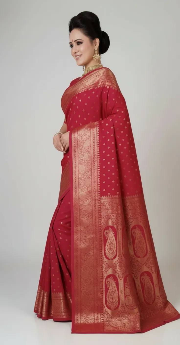 Banarsi Silk Saree view 2