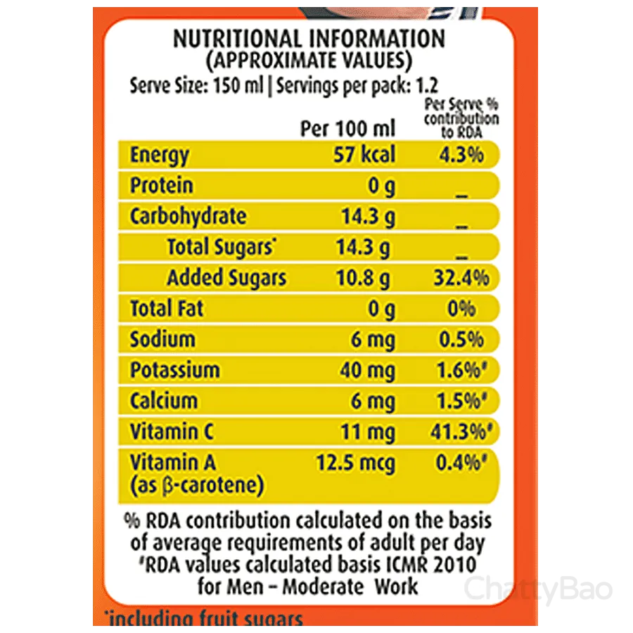 Real Mango Juice 180 ml view 3