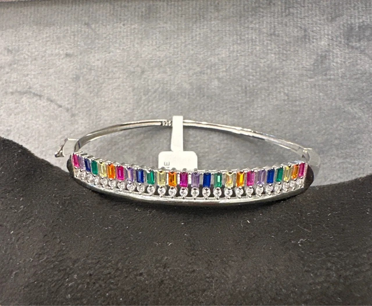 Multi-colored Gemstone Bracelet view 3