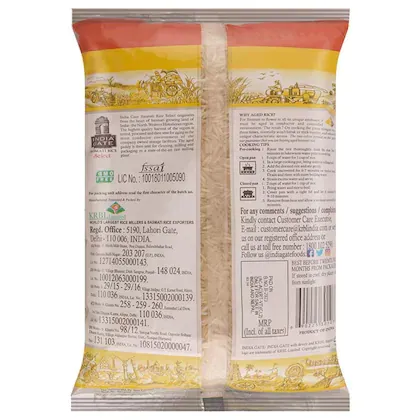 India Gate Basmati Rice - Select 1 Kg view 2