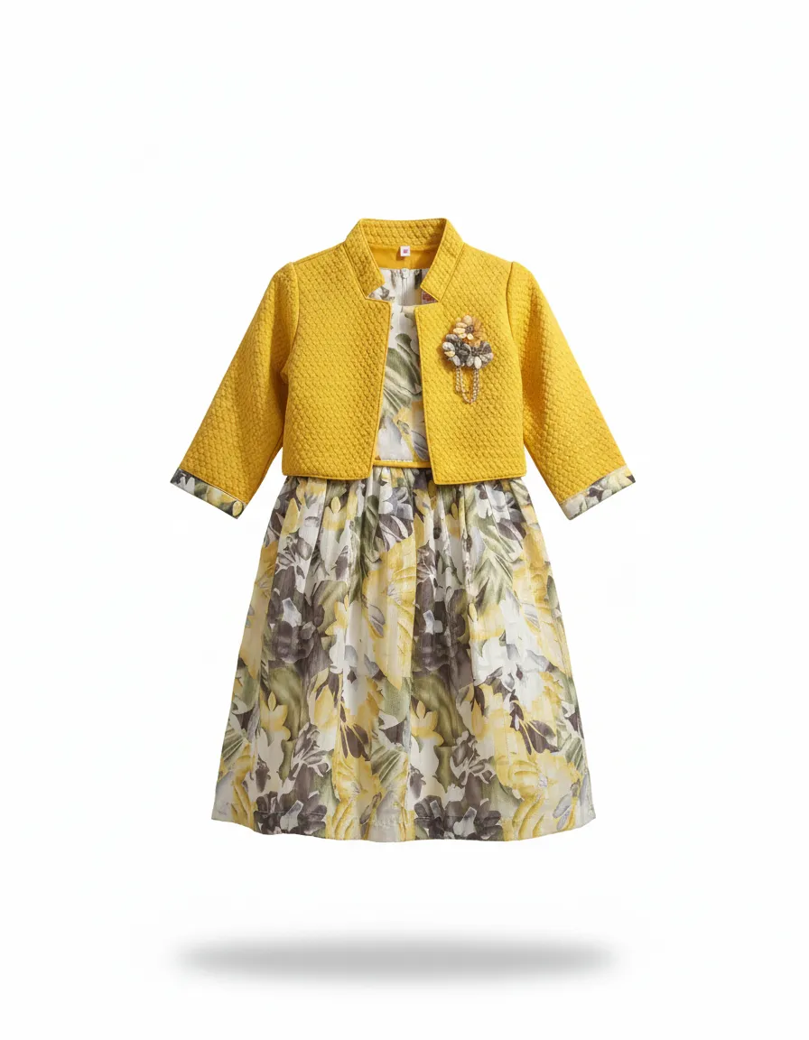 Girls Jacket and Dress Set view 2