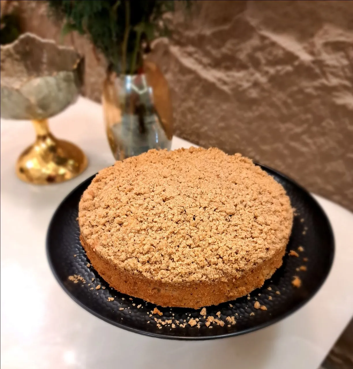 Apple Cinnamon Crumble Cake view 2