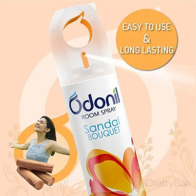 Odonil Room Air Freshener Spray - Sandal Bouquet 220 ml view 3