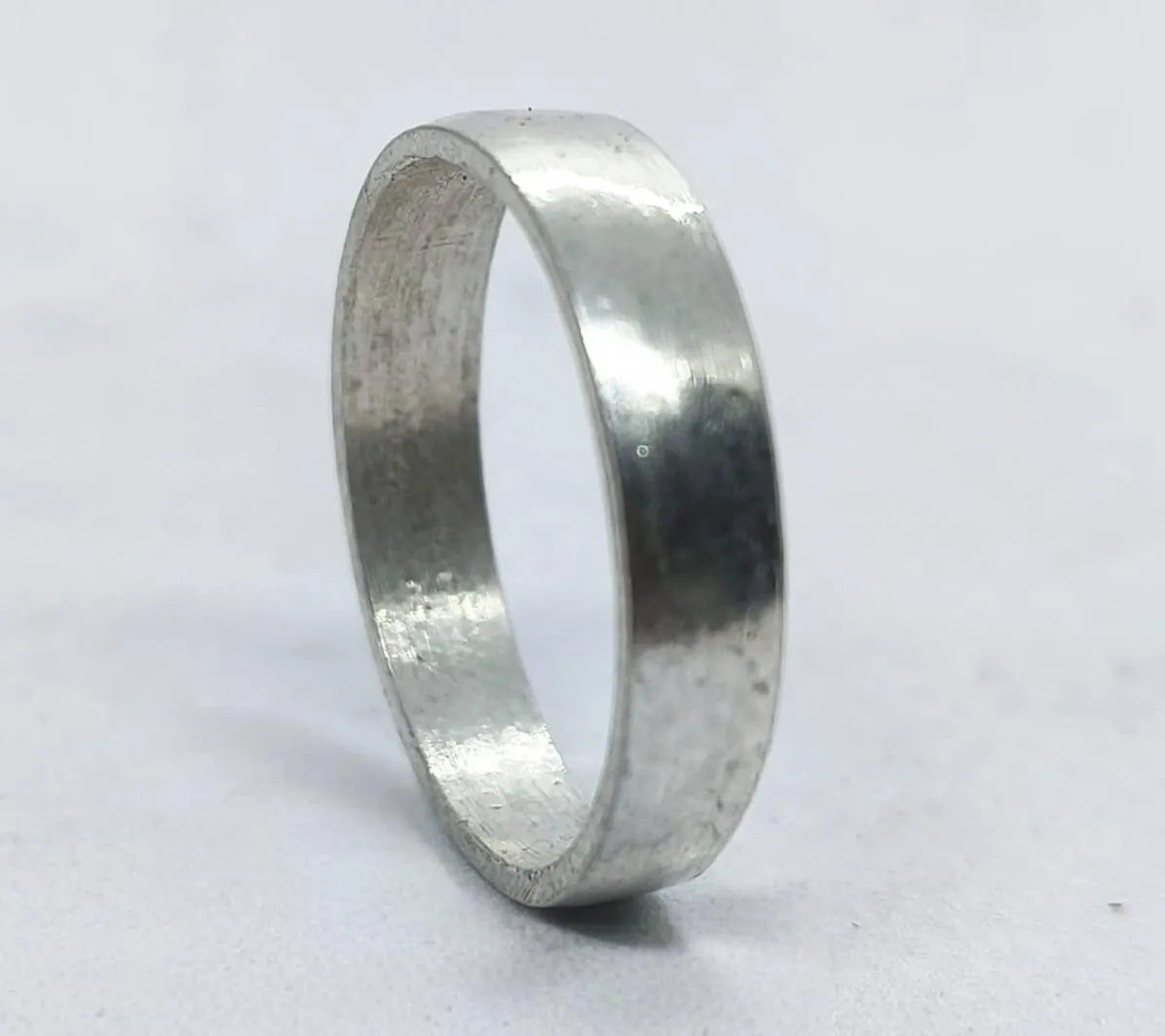 Textured Silver Band (AVSR-36) view 4