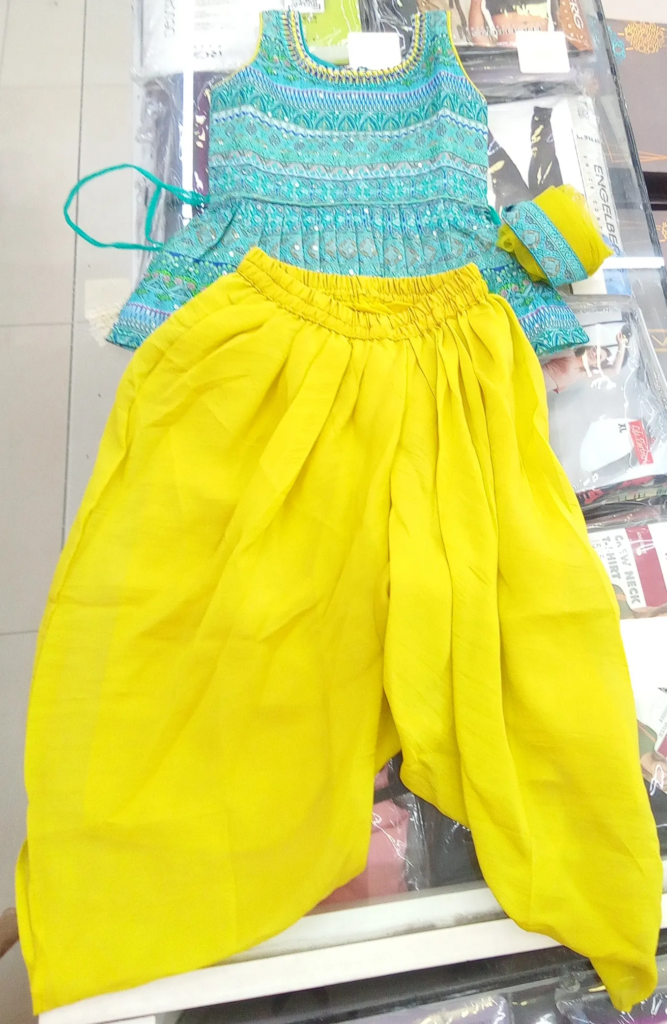 Girls Ethnic Wear Set,,,,, view 3